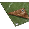 Wetsel Heavy Duty Tarp, Brown/Green 651052